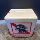 Pbr Pabst Blue Ribbon  Vintage Styrofoam Cooler