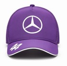 Mercedes Amg Petronas F1 Lewis Hamilton Baseball Hat - Purple - Size Os