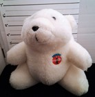 Vintage 1993 Coca Cola Polar Bear Plush   2  