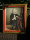 19th Century Large Pastel Portrait Painting  Mary Catherine Weimer Id d W  Photo