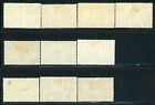 Pitcairn Islands 1-8 Sg1-8 Mh 1940-51 Kgvi Definitive Set Of 10 Cv 85