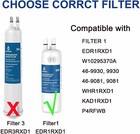 Whirlpool Edr1rxd1 Refrigerator Water Filter 1   Oem Certified   3-pack Genuine