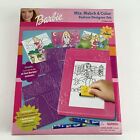 Barbie Mix Match Color Fashion Designer Set Impression Plate Vintage 2001 Mattel
