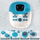 Foot Spa Bath Massager With Heat Bubbles Vibration And Pedicure Foot For Home