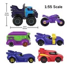 Batwheels Batcast Metal 1 55 Scale Vehicles     Hml12 Assortment     Fisher-price Dc