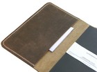 Leather Journal Cover For Moleskine Paper Clip Vintage Handmade Classic 5 X 8 25