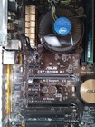 Asus Z97-e usb 3 1 Motherboard I7-4771 Cpu 16gb Ram Io Shield Heatsink fan Combo