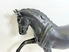 Vintage Breyer Tortilas Dressage Horse Black No Box