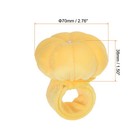 2pcs Wrist Pin Cushions Band Sewing Cushion Needle Holder  Dark Yellow