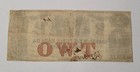 1859  2 Clifton Canada Bank Currency Note 