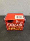  qty 2  New 8 Pack Maxell Xr-metal Professional Hi8 120 Camcorder Tapes Sealed