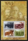 Palau  Scott   1207-1210  Set Of 4 Mnh Mini Sheets Wwi World War I Events 2014