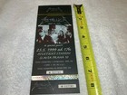 Metallica Original 1999 Unused Concert Ticket Atleticky Stadiom  James Hetfield