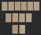 Malaya-kelantan Sc 29-40 -- Mh  Vf  Partial Set --  34 Is Used