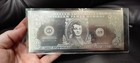 The Chive   Bill Murray    billion Dollar Bill    22kt Gold   Silver Leaf Notes   