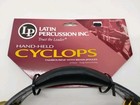 Latin Percussion Cyclops Handheld Tambourine - Black With Brass Jingles   Lp170