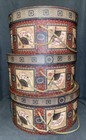 Vintage Nesting Hat Boxes