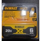 2-pack Dewalt Dcb206 20v Max Xr 6 0ah Lithium Ion Batteries High Capacity Set