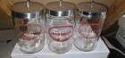 Apothecary 3 Medical Glass Cannisters W lids 7 