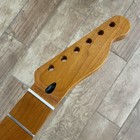 Roasted Maple Guitar Neck 22 Frets Nitro Satin For Diy Fender Telecaster Tl
