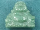 Chinese Export Stone Buddha Figurine 2 5  Wide X 2 4  Tall X 1 1  Deep 201 Grams