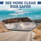 2x Handlebar Mirrors Bike Mirror Handlebar Mount Foldable Rear View Side Mirror