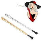 2-pack Vintage 1920s Flapper Costume - Extendable Cigarette Holder For Gatsby Pa