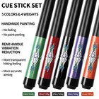 Lotkey Pool Cue Sticks Set 5 58   6a Canadian Maple Adults Billiard Cues Pool