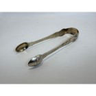 Antique Sterling Silver Sugar Tongs Shell Scroll Hallmarked English Silver 69g