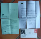 Amelia Earhart Pilot Aviation 1963 Artcraft Atlas Chemical Commercial Fdc letter