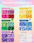 Jewelry Making Kit For Girls 6-12 With 24 Color Beads Charms Bracelet Gift