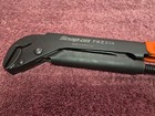 New  Snap On Tool 17  Pliers Wrench Orange Easy Lock Pwz2oa Angled Teeth Strong 