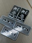 Five 1oz Fine Silver Silvertowne Bars