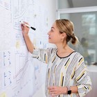 20 Black Magnetic Dry Erase Markers Fine Tip With Eraser Whiteboard Pens