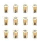 Aa To D Battery Converter Adapter 12 Pack Holder Case Uses 1 2 3 Batteries 3aa