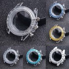 39mm Acrylic Transparent Watch Case Fit Japan Vk63 Movement