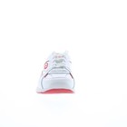 Dexter B4537-7 Womens White Leather Lace Up Athletic Bowling Shoes 6