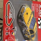 Scx Compact Nascar Tri-oval Speedway 1 43 Slot Racing Set M Kenseth G Biffle