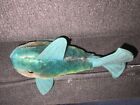 Vintage Steiff Fish Blue Mohair Flossy