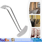 Silver Barber Chair Salon Shampoo Styling Hair Spa Beauty Equipment Footrest Usa