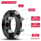  4  1 Inch Hubcentric Wheel Spacers 6x5 5 For Toyota 4runner Fj Cruiser Sequoia