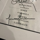 Tool Lateralus Chicago 2001 Show Used   Signed Setlist Maynard Justin Adam Danny
