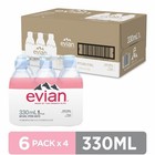 Evian Natural Spring Water  330 Ml  11 15 Fl Oz Bottles  24 Pack 