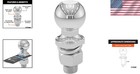 Chrome Trailer Hitch Ball 2-inch Diameter  6000 Lbs Capacity For Reliable Towing
