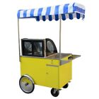Kolice Ice Cream Vending Tricycle Ice Cream Freezer Ice Cream Vending Cart
