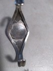 Vintage Southwestern Style Sterling Silver Bracelet With Nice Turquoise Stone
