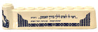 Vintage Judaica Hebrew Lions Of Judah Hanukkah Menorah Judaism Israel Jewish