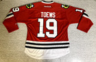 Chicago Blackhawks Captain Jonathan Toews Reebok Premier Nhl Home Jersey  Medium