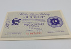 Polish Travel Agency Orbis - 50 Zloty Aa Series  1960  0078534-36  0078538-40