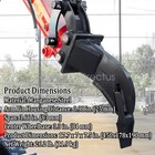 Ripper Attachment Hooks Ripper Teeth For Mini Excavartor Digger 0 8t To 1 5t Us